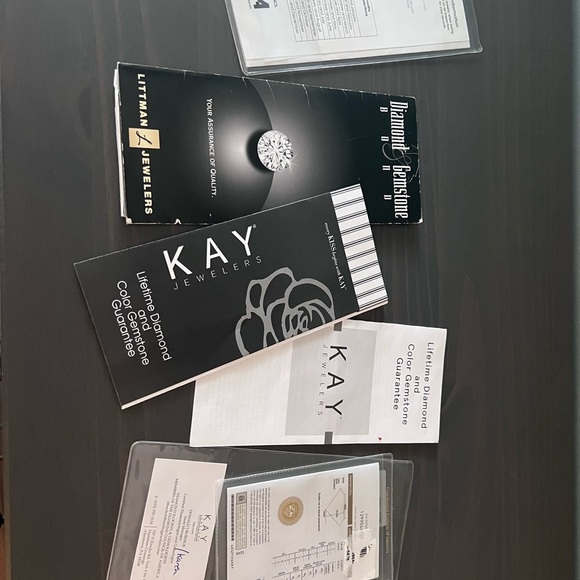 Dana Augustine diamond 1.05 carats ring - Picture 6 of 9